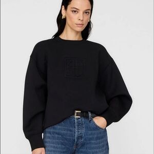 Anine Bing Black Alto Sweatshirt
